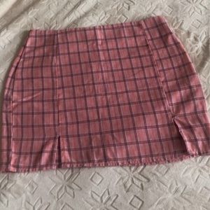 Cute Patterned Mini Skirt